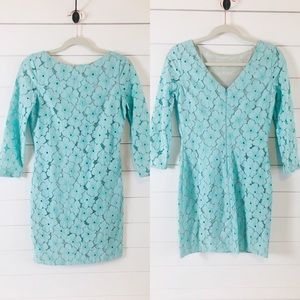 Diane Von Furstenberg DVF Sarita Flower Lace Dress size 2